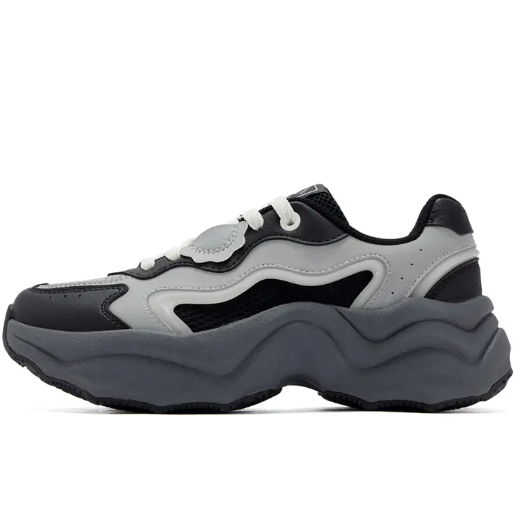 361° Dumpling Shoes Slip Resistant Abrasion Resistant Low top Casual Shoes Women's Obsidian Black