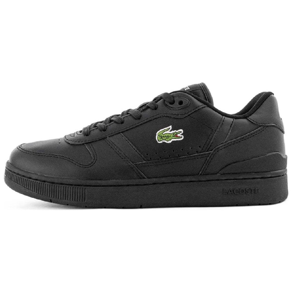 LACOSTE T-Clip Low-Top Skateboard Shoes Men's Black