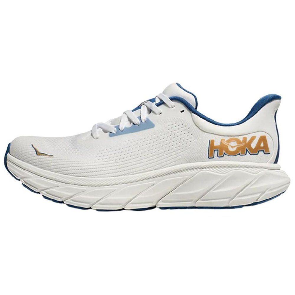 HOKA ONE ONE Arahi 7 Anti Slip Wear Resistant Low Top Running Shoes Men's Gray
