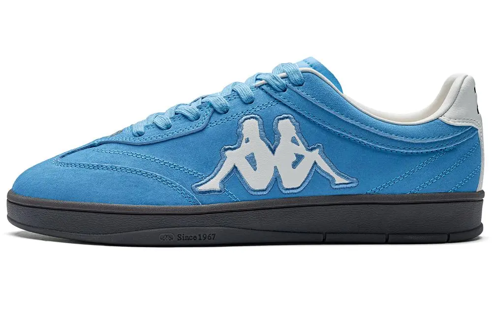 Kappa Tifo Back to Back Anti Slip Wear Resistant Low Top Skateboard Shoes Unisex Blue White