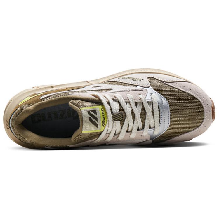 Mizuno Pi Retro Anti-Slip Wear-Resistant Low-Top Running Shoes Unisex Pea Green/Light Gray купить в интернет-магазине Yoocart с быстрой доставкой по России.