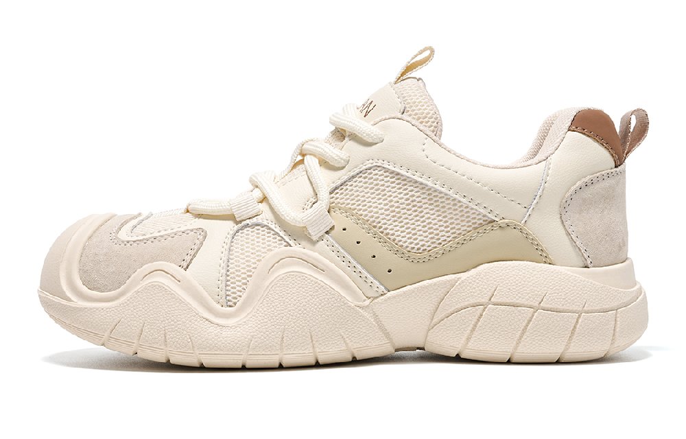 EBLAN Low-Top Casual Shoes Women's Beige