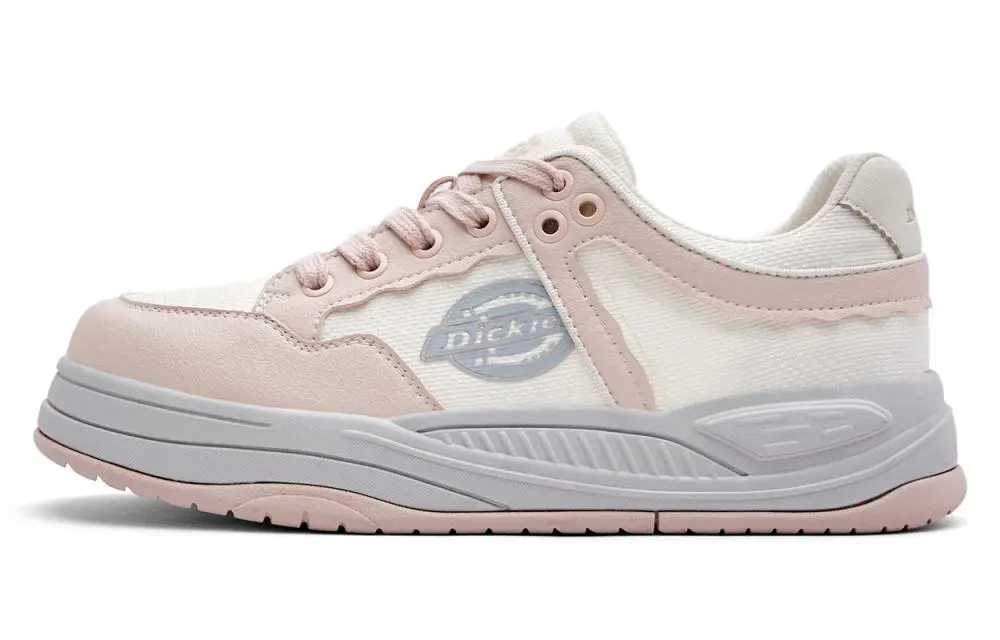 Dickies Low-Top Skateboard Shoes Women's Beige Pink