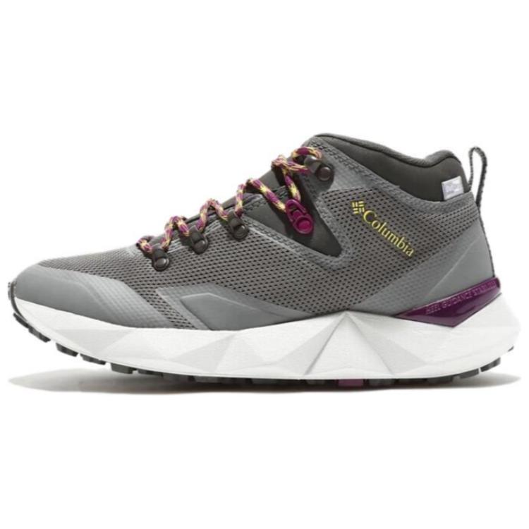 Columbia Sportswear Wear resistant And Waterproof Mid Top Hiking Shoes Women's Gray