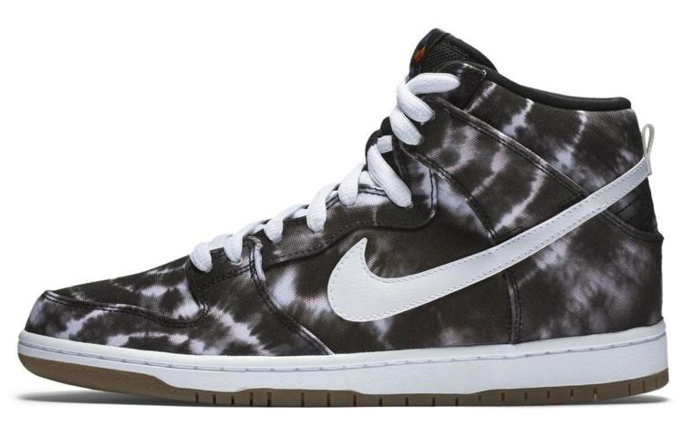 Nike Sb Dunk High Tie Dye Black