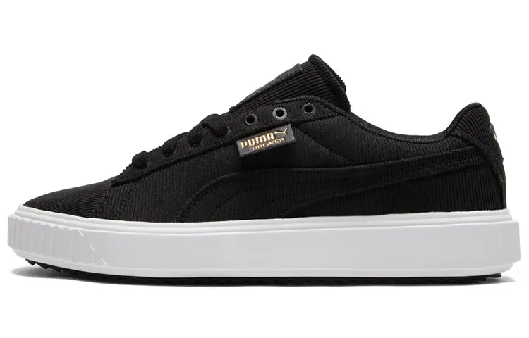 PUMA Unisex Breaker Corduroy Sneakers Black/White