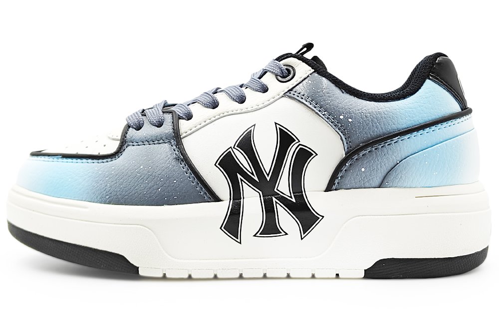 MLB Chunky Liner Abrasion Resistant Low Top Skateboard Shoes Unisex Gray Blue