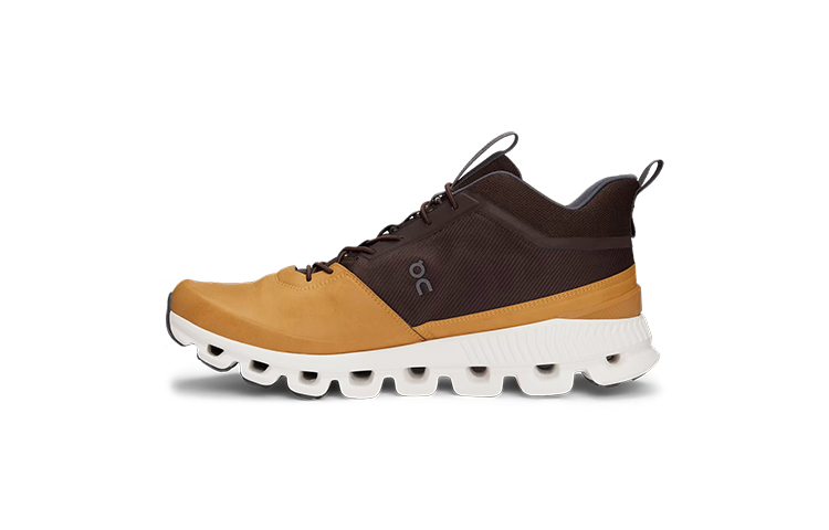 On Cloud Hi Anti-Slip Wear-Resistant Low-Top Running Shoes Men's Brown