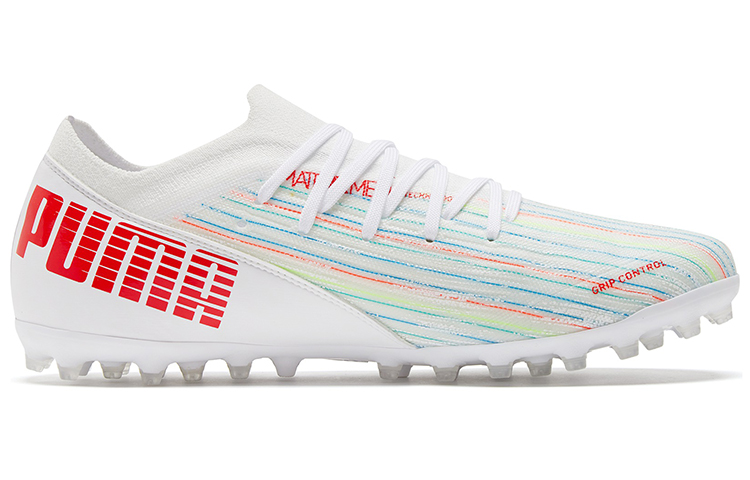 PUMA Ultra 3.2 Mg Spectra Soccer Shoes White/Red купить в интернет-магазине Yoocart с быстрой доставкой по России.