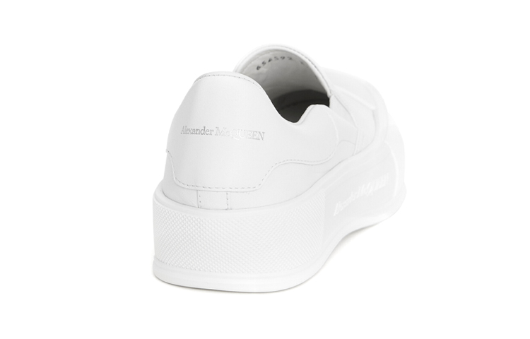 Alexander McQueen Deck Low-Top Skateboard Shoes Women's White