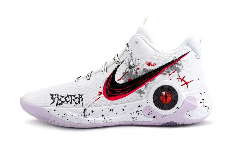 Nike KD Trey 5 IX Black Fairy Tales Mid top Basketball Shoes Unisex Red White