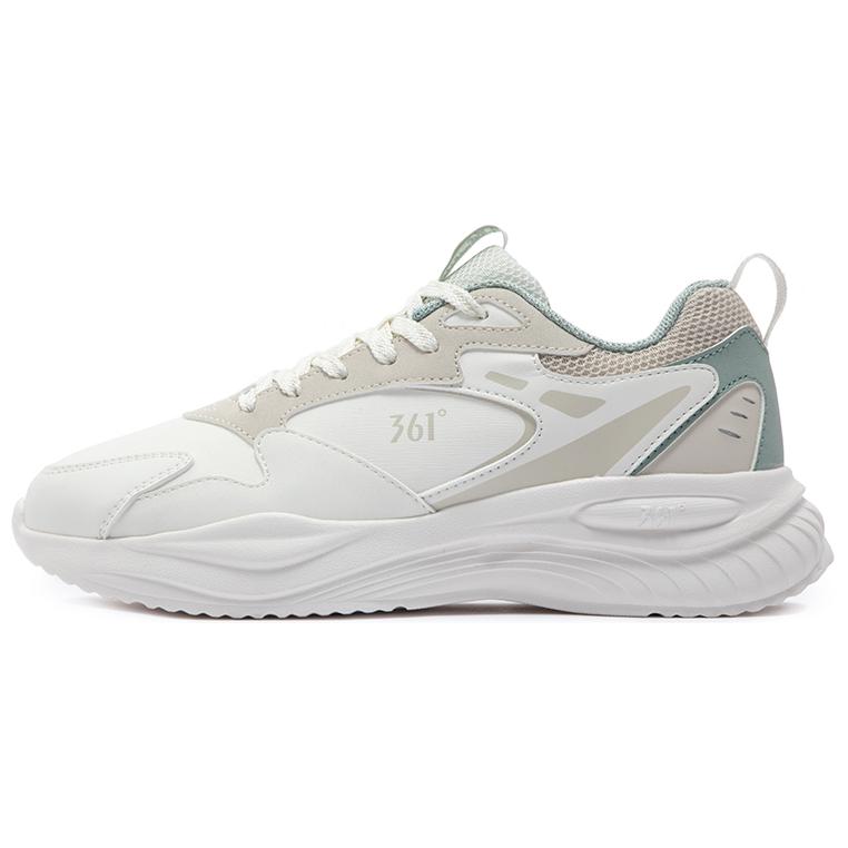 361° Life Collection Anti-Slip Wear-Resistant Low-Top Casual Shoes Women's White