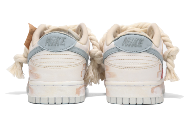 Nike Dunk Slip-Resistant Low-Top Skateboard Shoes Women's White Brown купить в интернет-магазине Yoocart с быстрой доставкой по России.