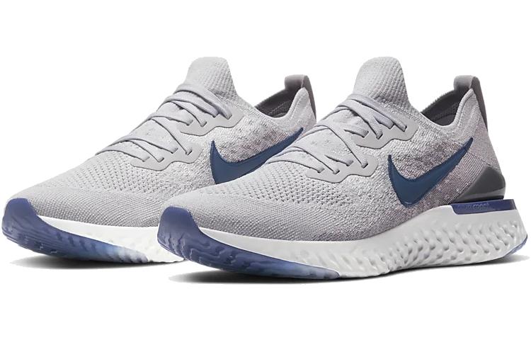 Nike Epic React Flyknit 2 Vast Grey Coastal Blue купить в интернет-магазине Yoocart с быстрой доставкой по России.
