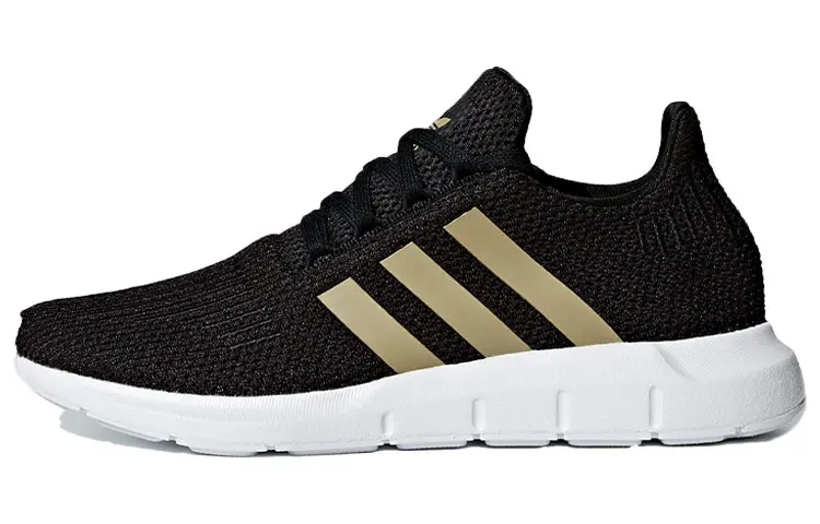 Adidas Swift Run 'Black Tech Silver' Women's