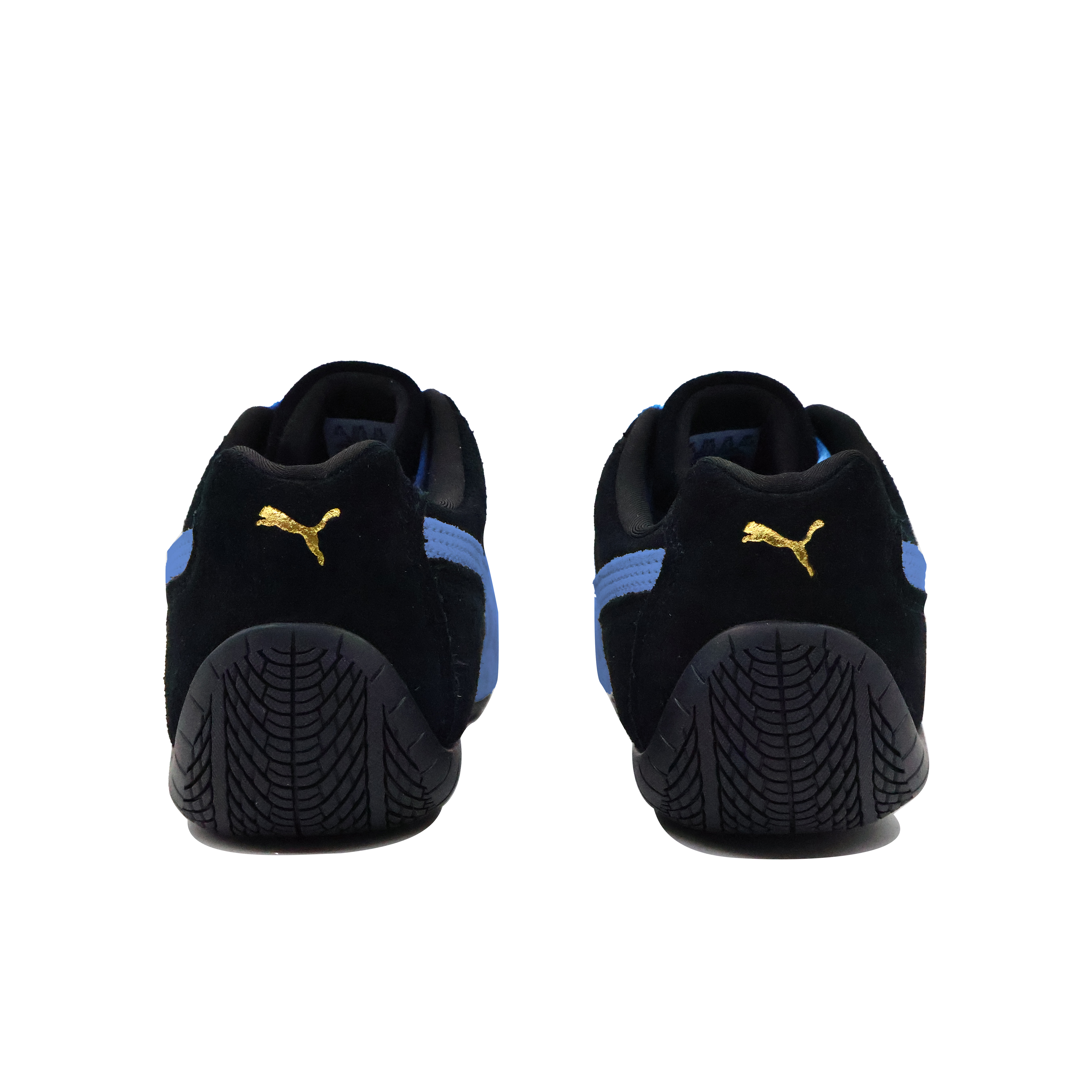 PUMA Speedcat Amazonite Ode Shock Absorbers Slip Resistant Abrasion Resistant Low Top Casual Shoes Unisex Black Blue купить в интернет-магазине Yoocart с быстрой доставкой по России.