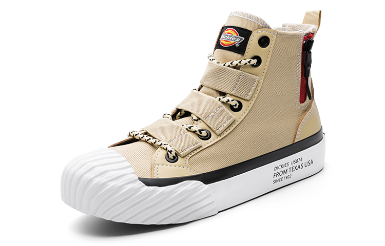 Dickies Canvas Shoes Women's High top Army Beige купить в интернет-магазине Yoocart с быстрой доставкой по России.