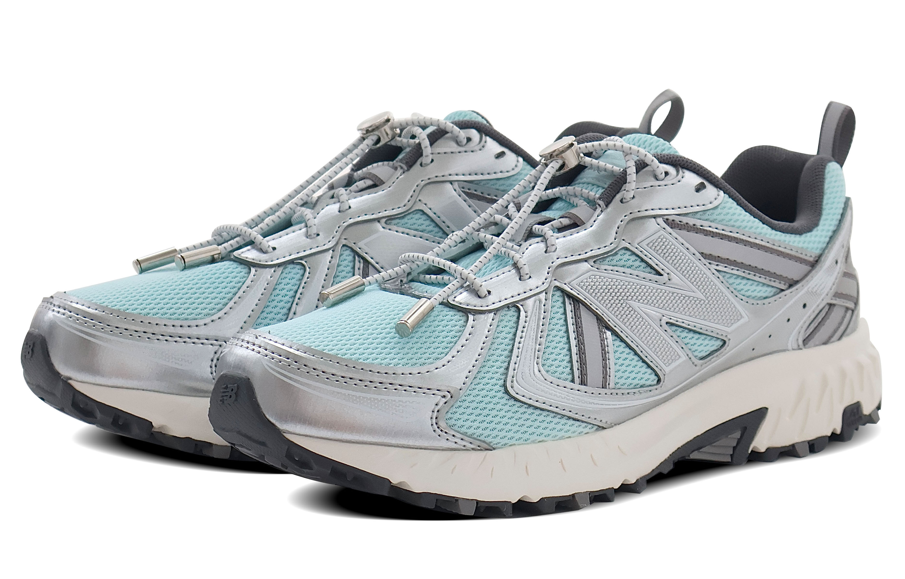 New Balance NB 410 Cushioned Slip-Resistant Moisture-Wicking Low-Top Casual Running Shoes Unisex Green Silver купить в интернет-магазине Yoocart с быстрой доставкой по России.