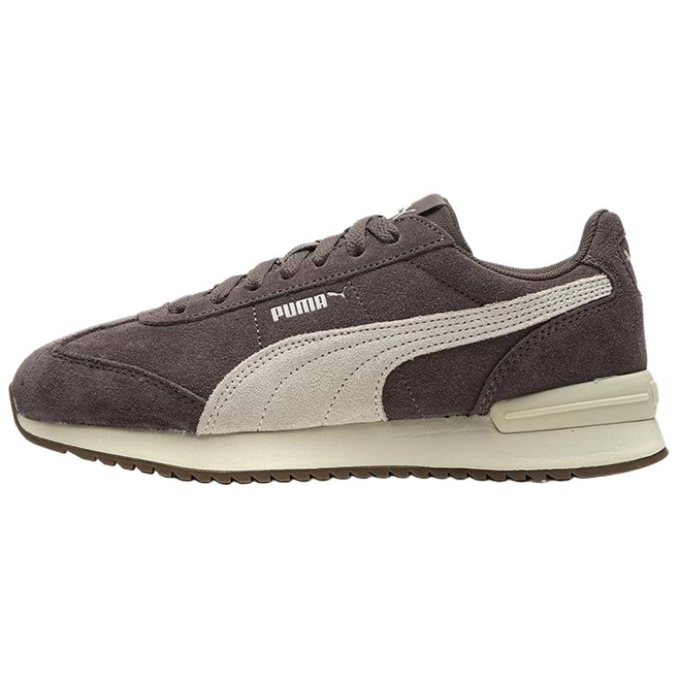 PUMA R78 Slip Resistant Low top Casual Shoes Unisex Gray Brown