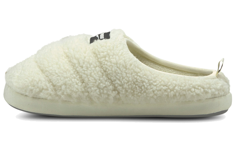 PUMA Scuff Sherpa Slippers 'Whisper White'