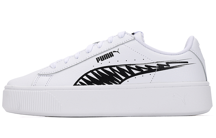 PUMA Vikky Stacked L Sketch Sneakers White/Black Women's