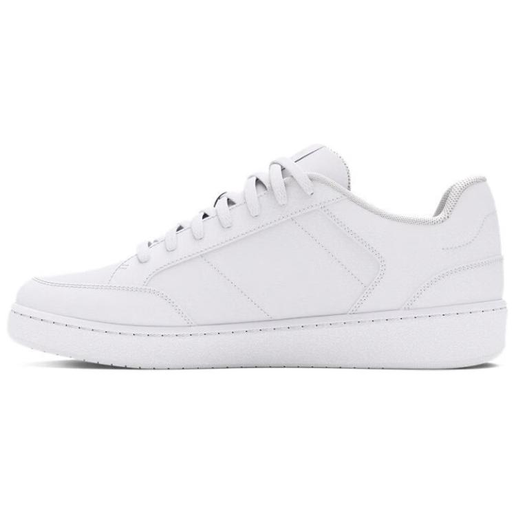 Under Armour Official Anti-Slip Wear-Resistant Low-Top Skateboard Shoes Women's White