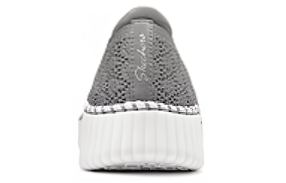 Skechers Cushioning And Breathable Low Top Casual Shoes Women's Charcoal Gray
