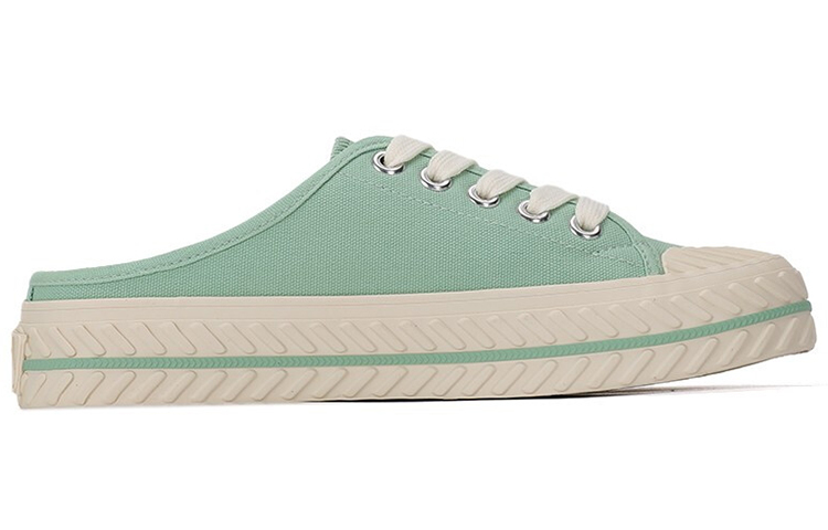 MLB Playball Origin Mule Low-Top Skateboard Shoes Unisex Green