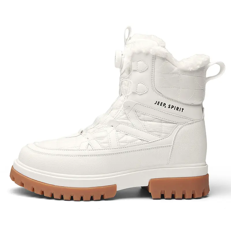 JEEP SPIRIT Snow Boots Men's Swan White