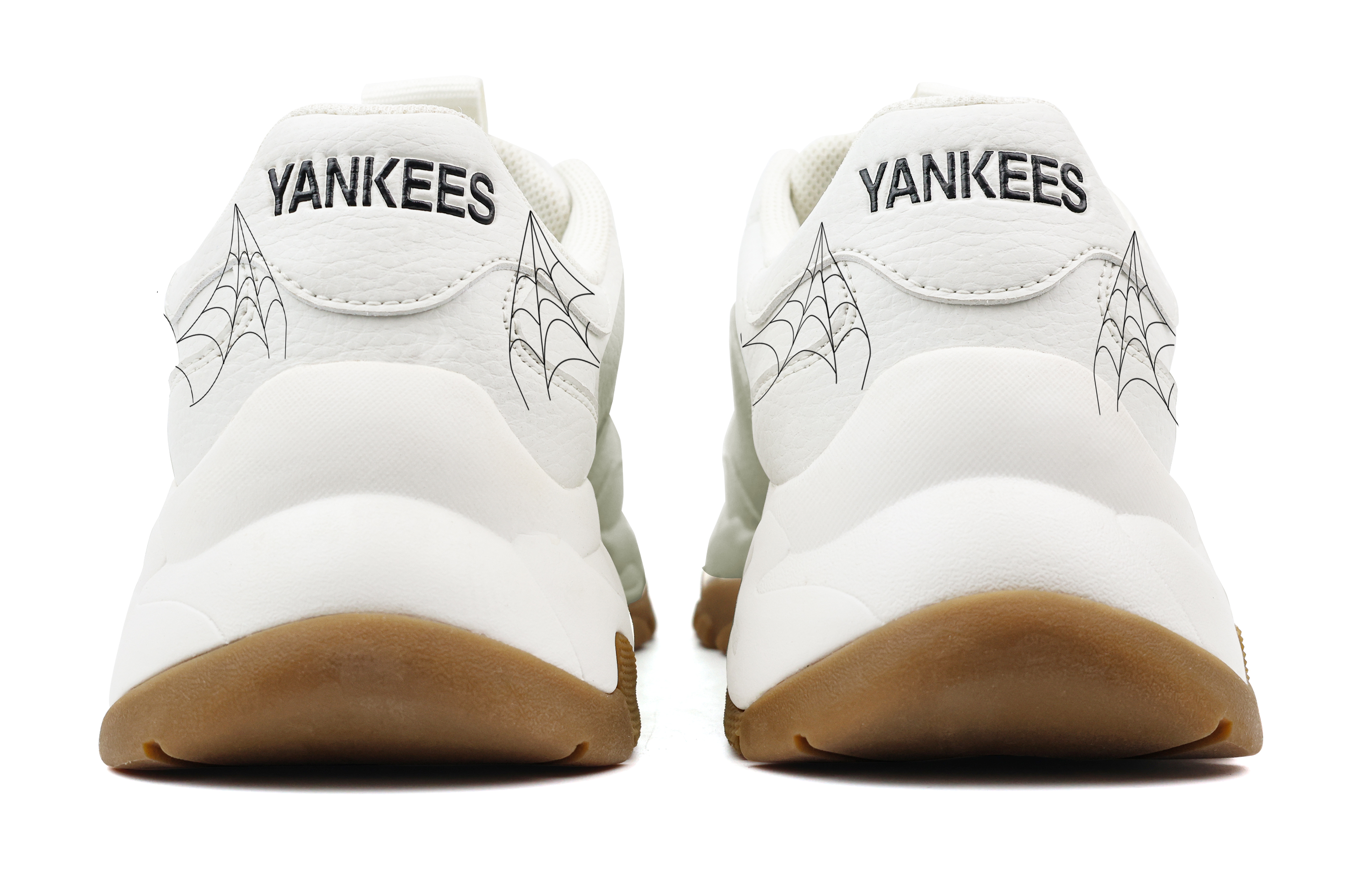 MLB Big Ball Chunky Sneakers Unisex Low Top White/Black