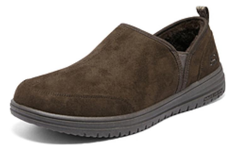 Skechers Cushioning, Wear Resistant Low Top Casual Shoes Men's Chocolate