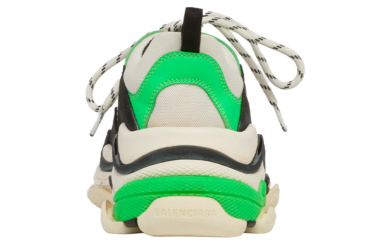 Balenciaga Triple S Sneaker 'White Green Fluo' купить в интернет-магазине Yoocart с быстрой доставкой по России.