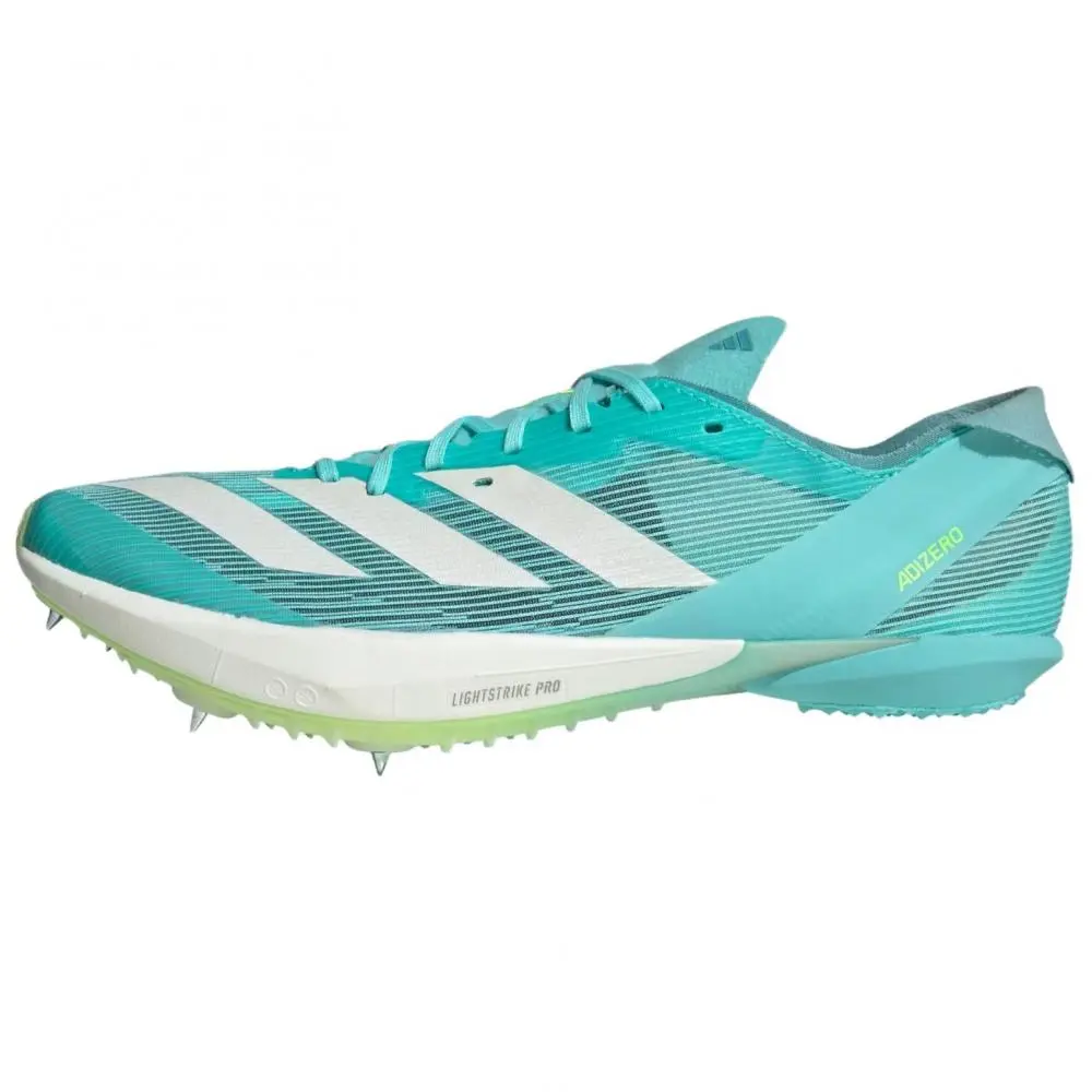 Adidas Adizero Ambition Abrasion Resistant Low Top Running Shoes Unisex White Green