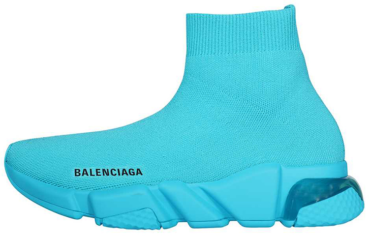 Balenciaga Speed Blue Clear Sole Women's