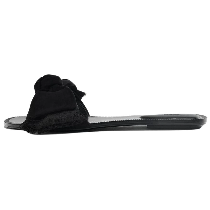 ZARA Slide Slippers Women's Black