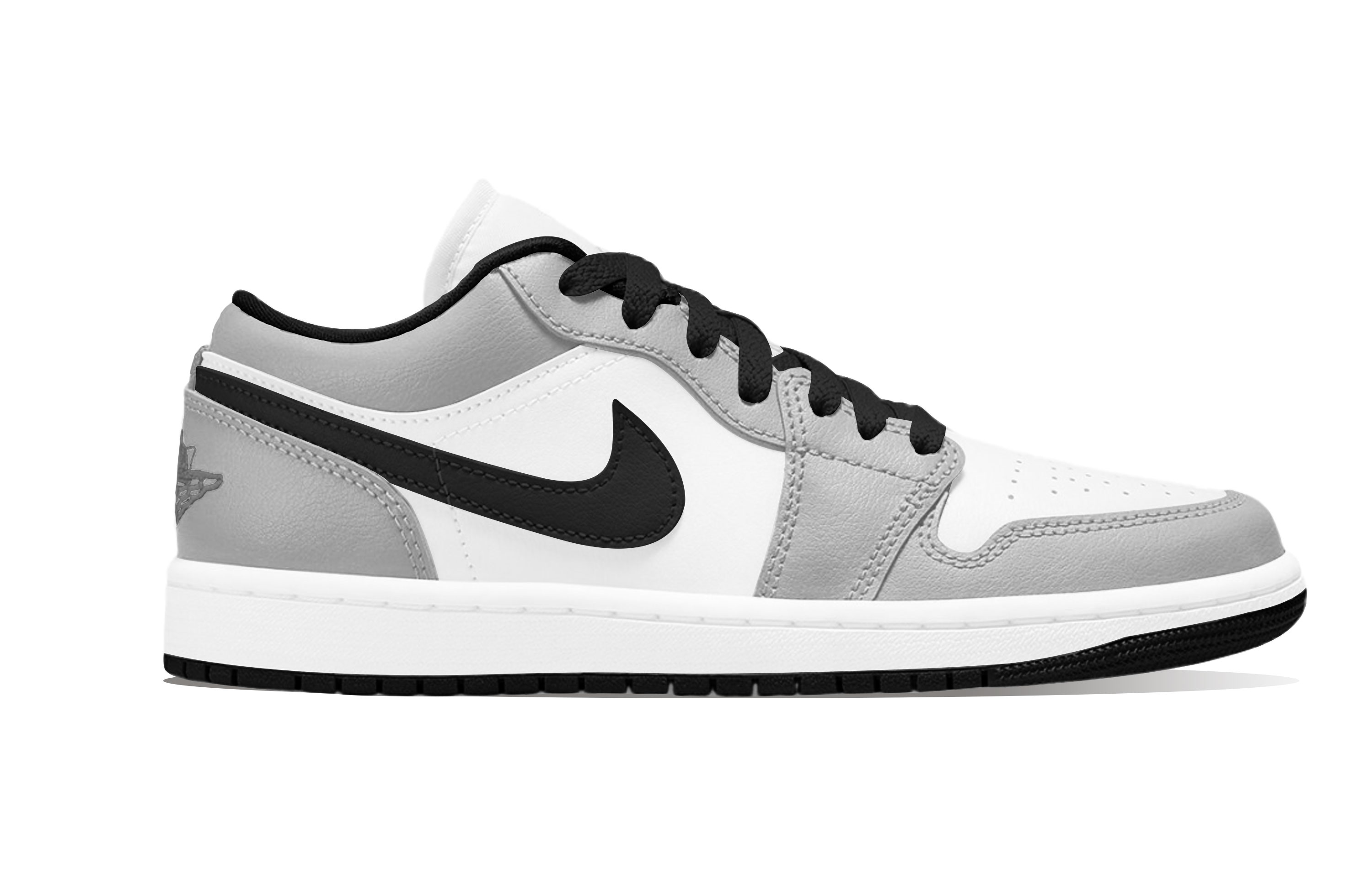 Jordan Air Jordan 1 Low And Trendy, Comfortable Abrasion Resistant Low Top Vintage Basketball Shoes Men's Smoke Gray купить в интернет-магазине Yoocart с быстрой доставкой по России.
