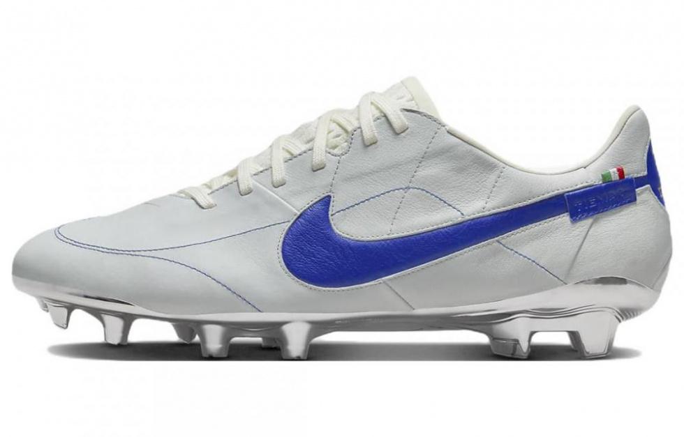 Nike Tiempo Legend 9 Elite Mi Fg Montebelluna Leather White Game Royal