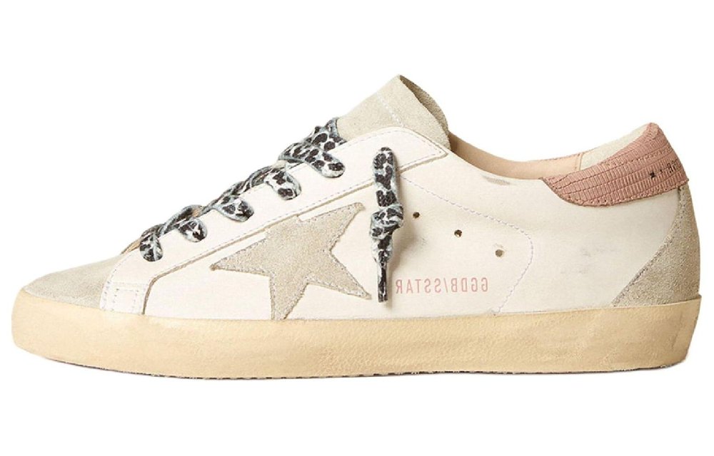 Golden Goose Super Star Panelled Leather Sneakers