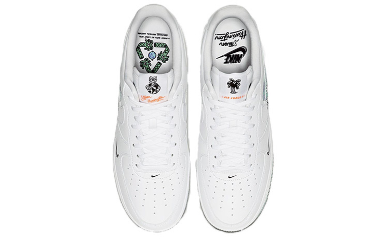 Nike X Steven Harrington Air Force 1 Low Flyleather Qs 'Earth Day' купить в интернет-магазине Yoocart с быстрой доставкой по России.