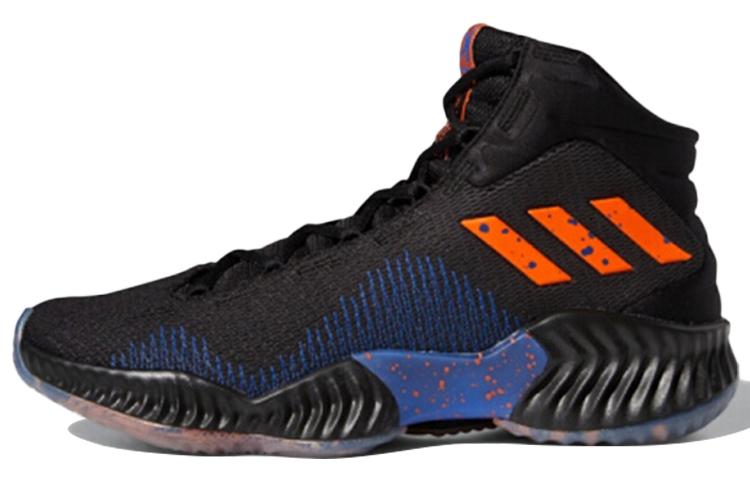 adidas Pro Bounce 2018 Sneakers Black Royal Blue Orange