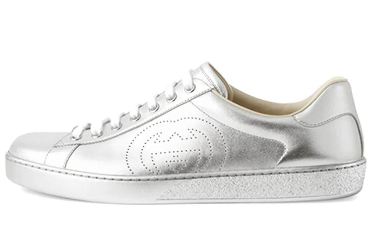 GUCCI Ace 'Metallic Silver'