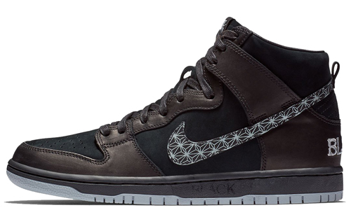 Black Bar X Nike SB Zoom Dunk High Pro Black