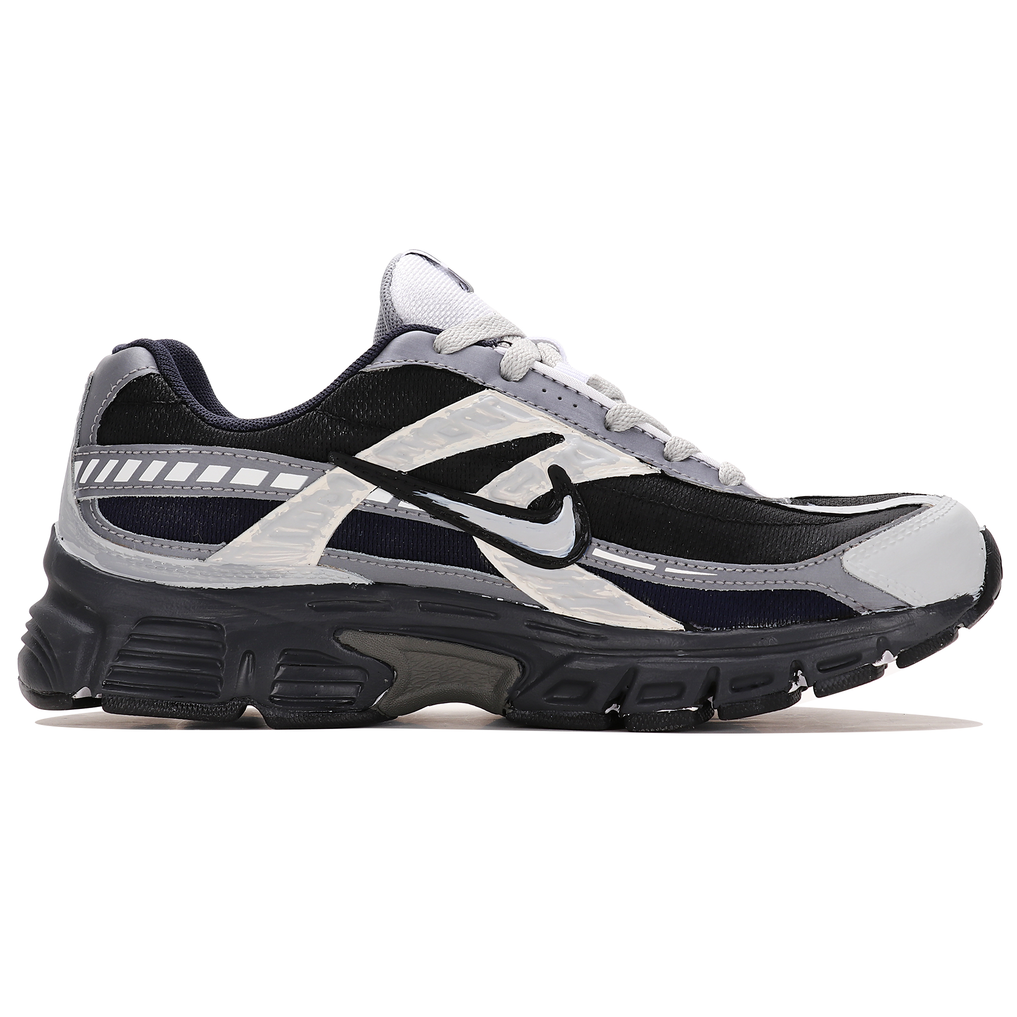 Nike Initiator Cushioning Low top Running Shoes Men's Black Blue купить в интернет-магазине Yoocart с быстрой доставкой по России.
