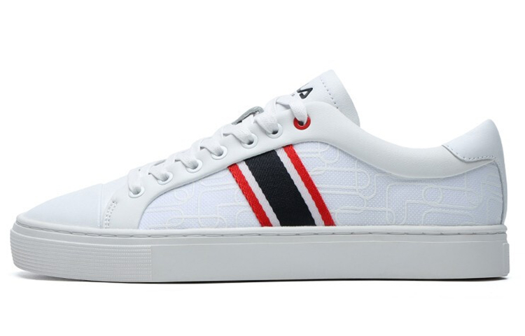 FILA 1911 Stripe Low Top Shoes For FILA White Women's