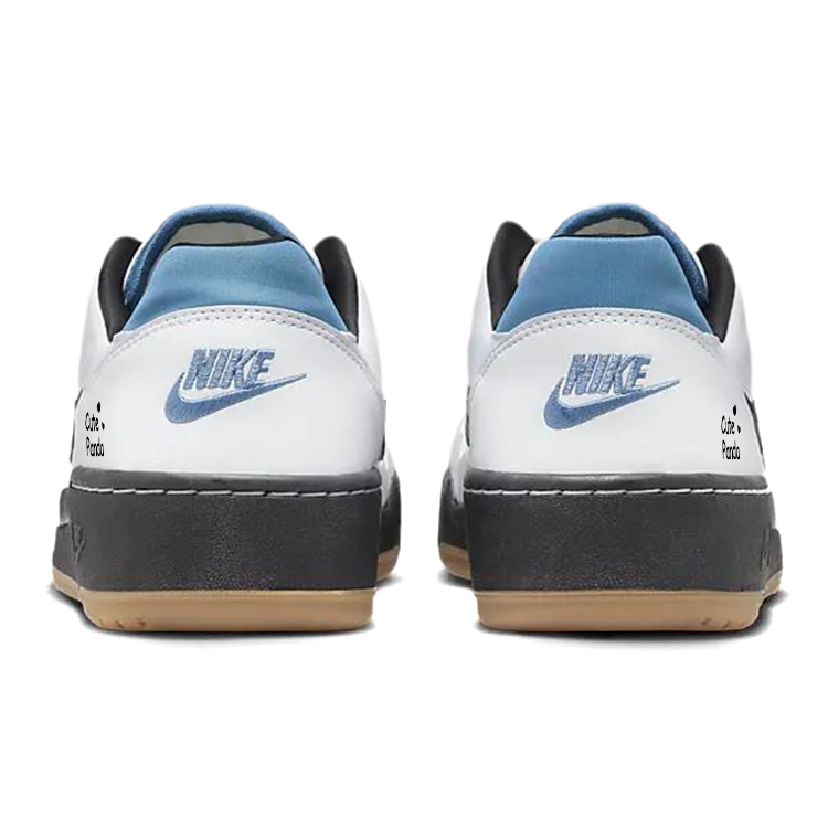 Nike Full Force Slip-Resistant Cushioning Wear-Resistant Low-Top Skateboard Shoes Men's Black White Blue купить в интернет-магазине Yoocart с быстрой доставкой по России.