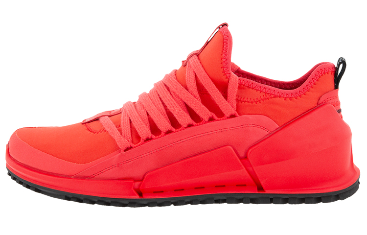 Ecco Biom 2.0 Cushioning, Slip Resistant, And Abrasion Resistant Low Top Athletic Shoes Women's Orange