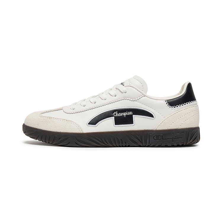 Champion T Trainers German Army Trainers 2.0 Champ T Trainer V2 Balance Low top Skateboard Shoes Men's Milk White/Black