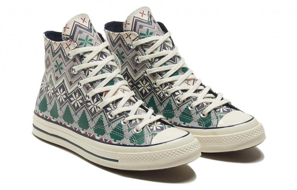 Converse Chuck 70 High 'Holiday Sweater Ash Stone' купить в интернет-магазине Yoocart с быстрой доставкой по России.