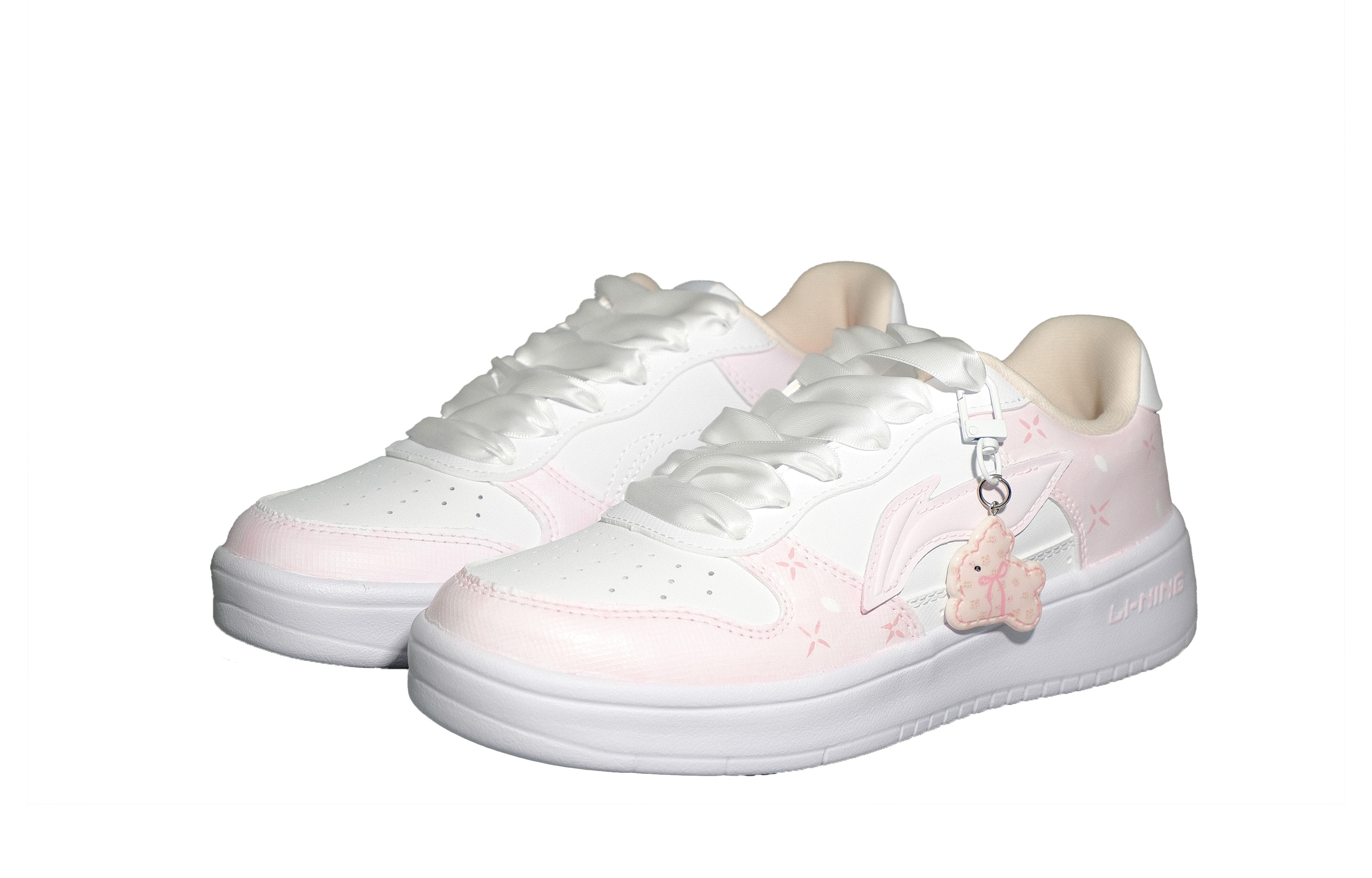 LiNing Pontoon Boats Anti Slip Wear Resistant Low Top Skateboard Shoes Women's White купить в интернет-магазине Yoocart с быстрой доставкой по России.