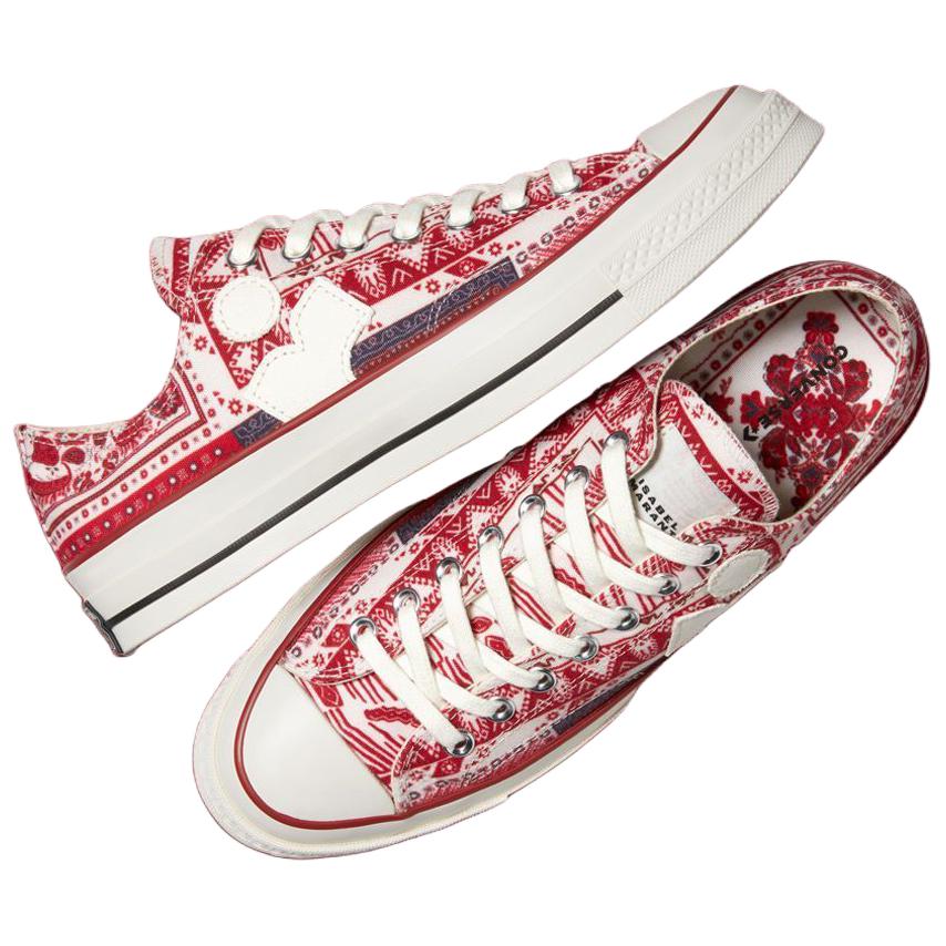 Converse Chuck 70 Low Isabel Marant Vanilla Ice Red купить в интернет-магазине Yoocart с быстрой доставкой по России.